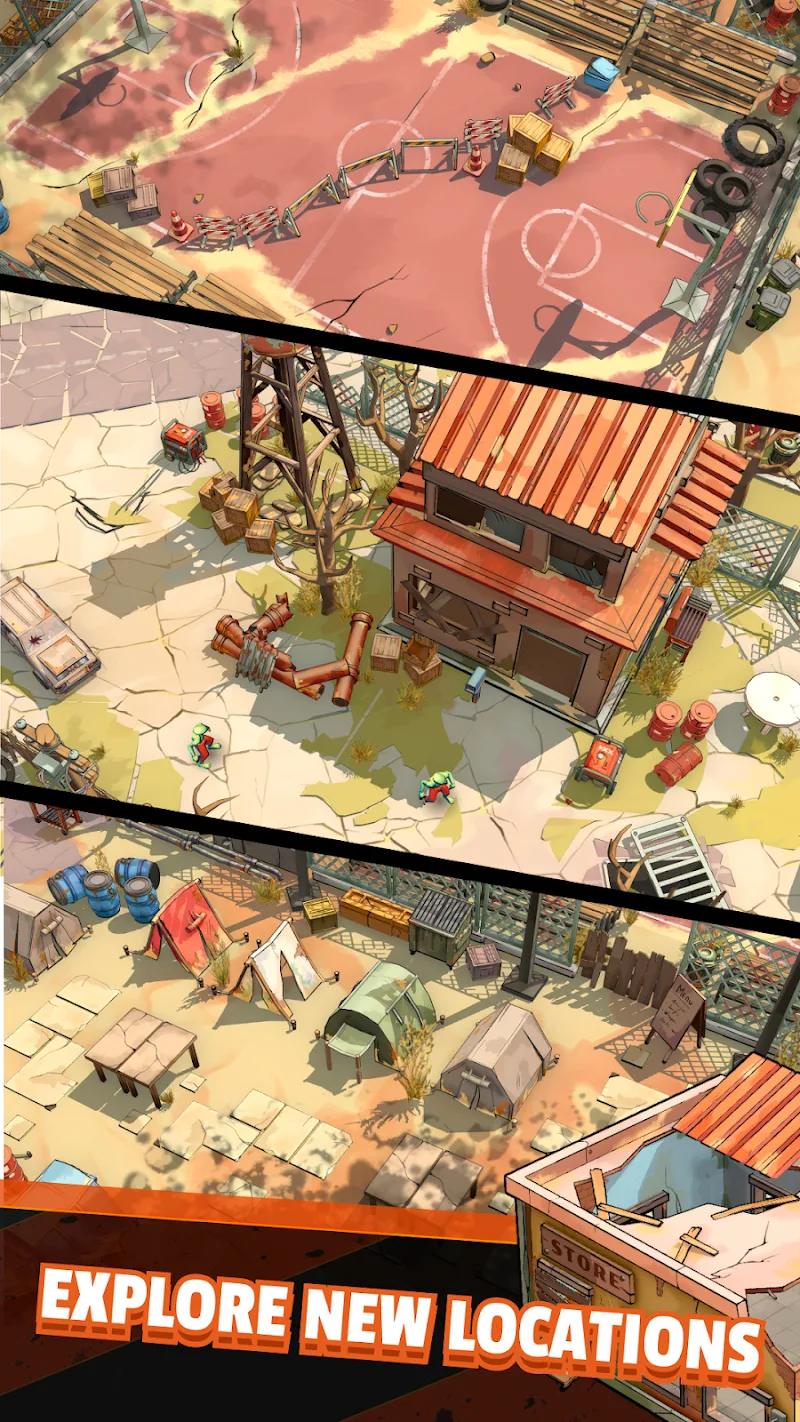 Zombiepunk: Fight & Survive gameplay preview 5