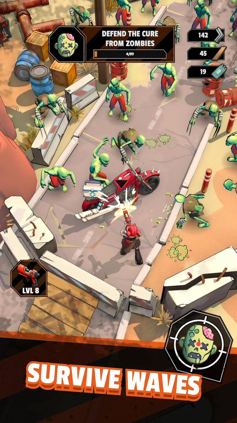 Zombiepunk: Fight & Survive gameplay preview 3
