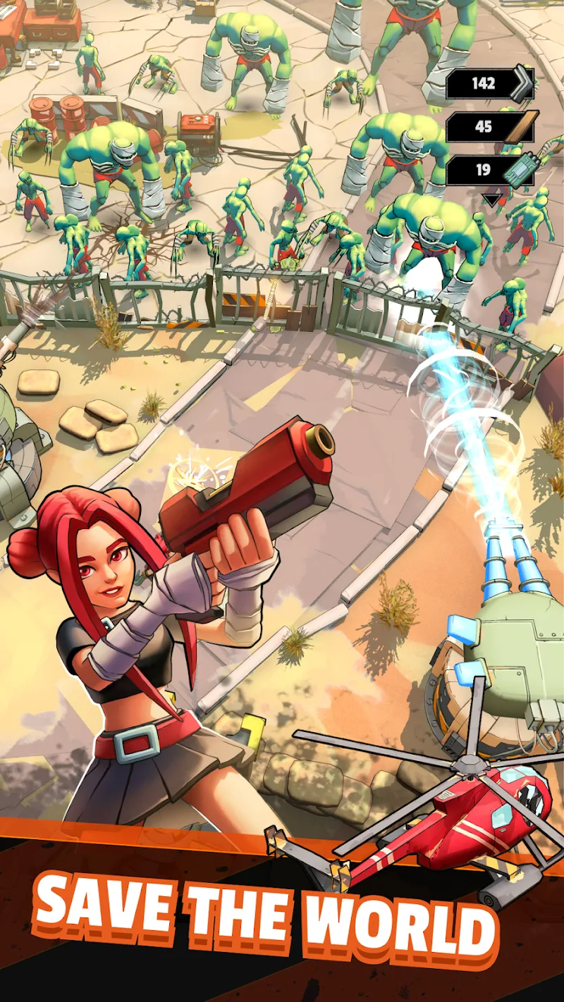 Zombiepunk: Fight & Survive gameplay preview 2