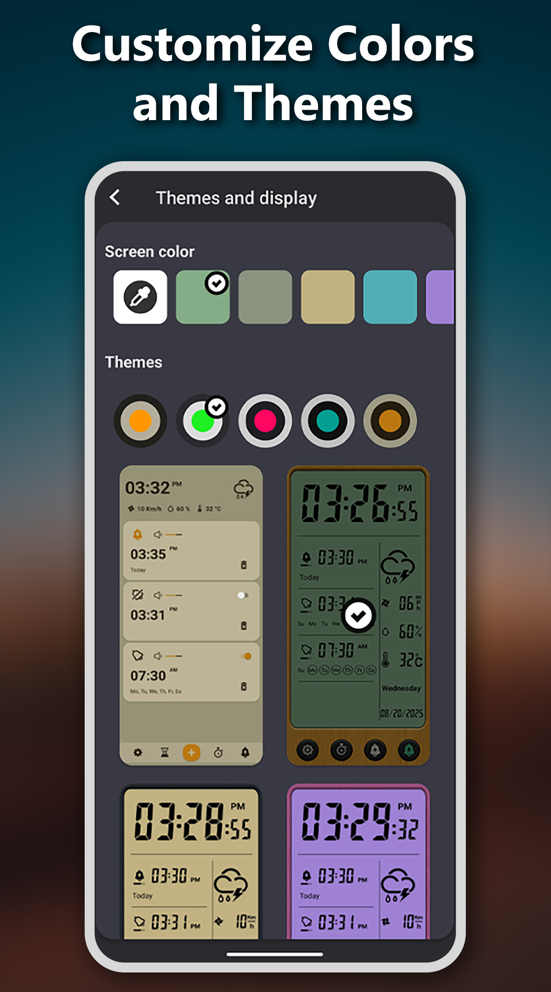 Alarm clock Pro screenshot 4