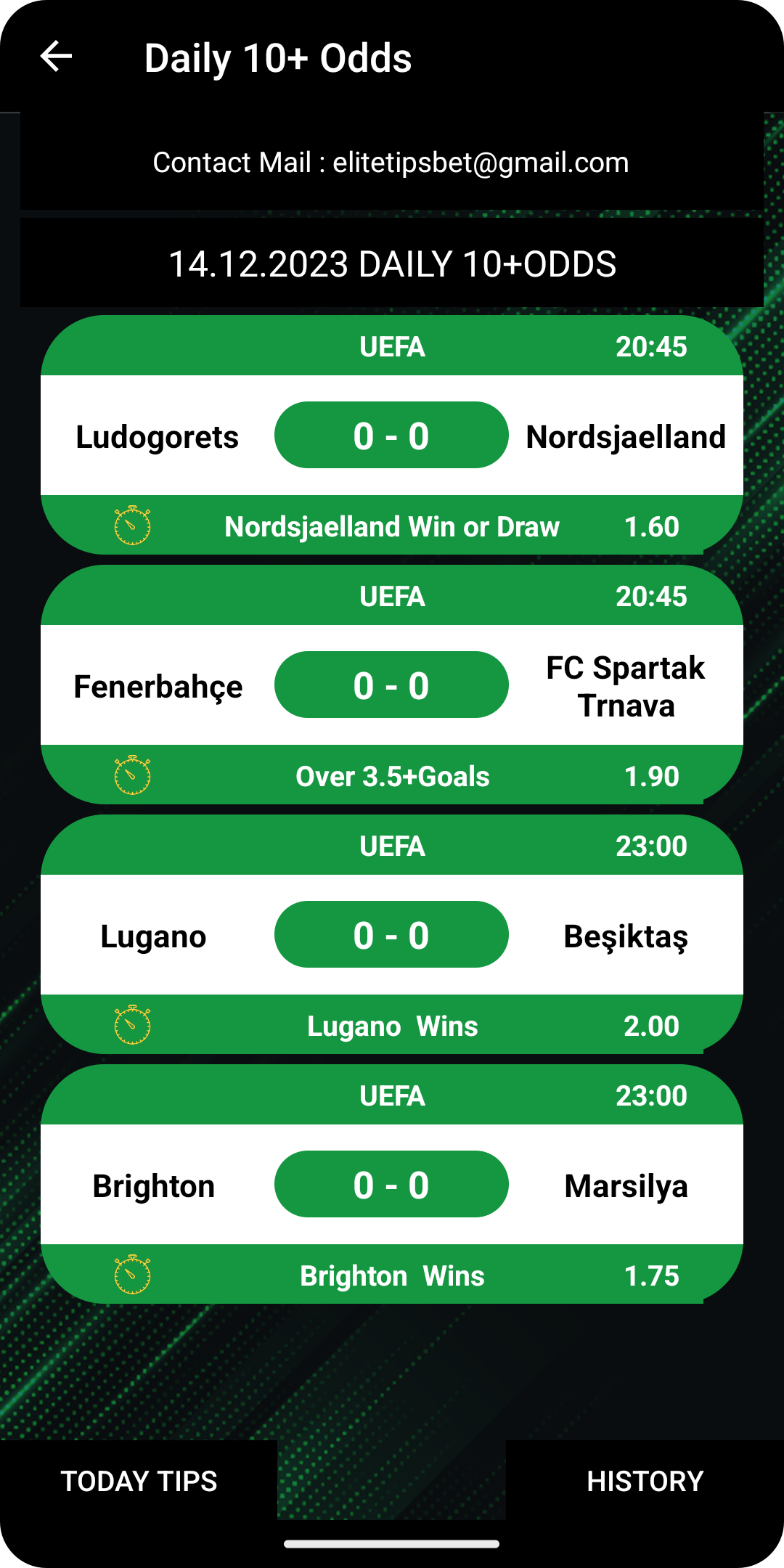 Elite Tips Bet screenshot 3