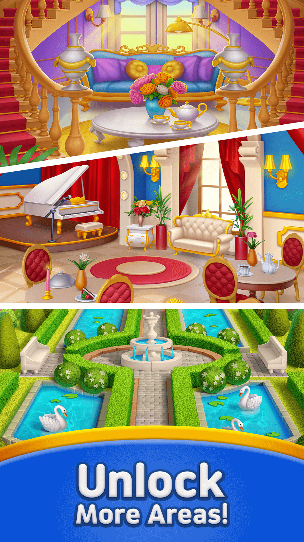 Merge Hotel : Makeover Design screenshot 4