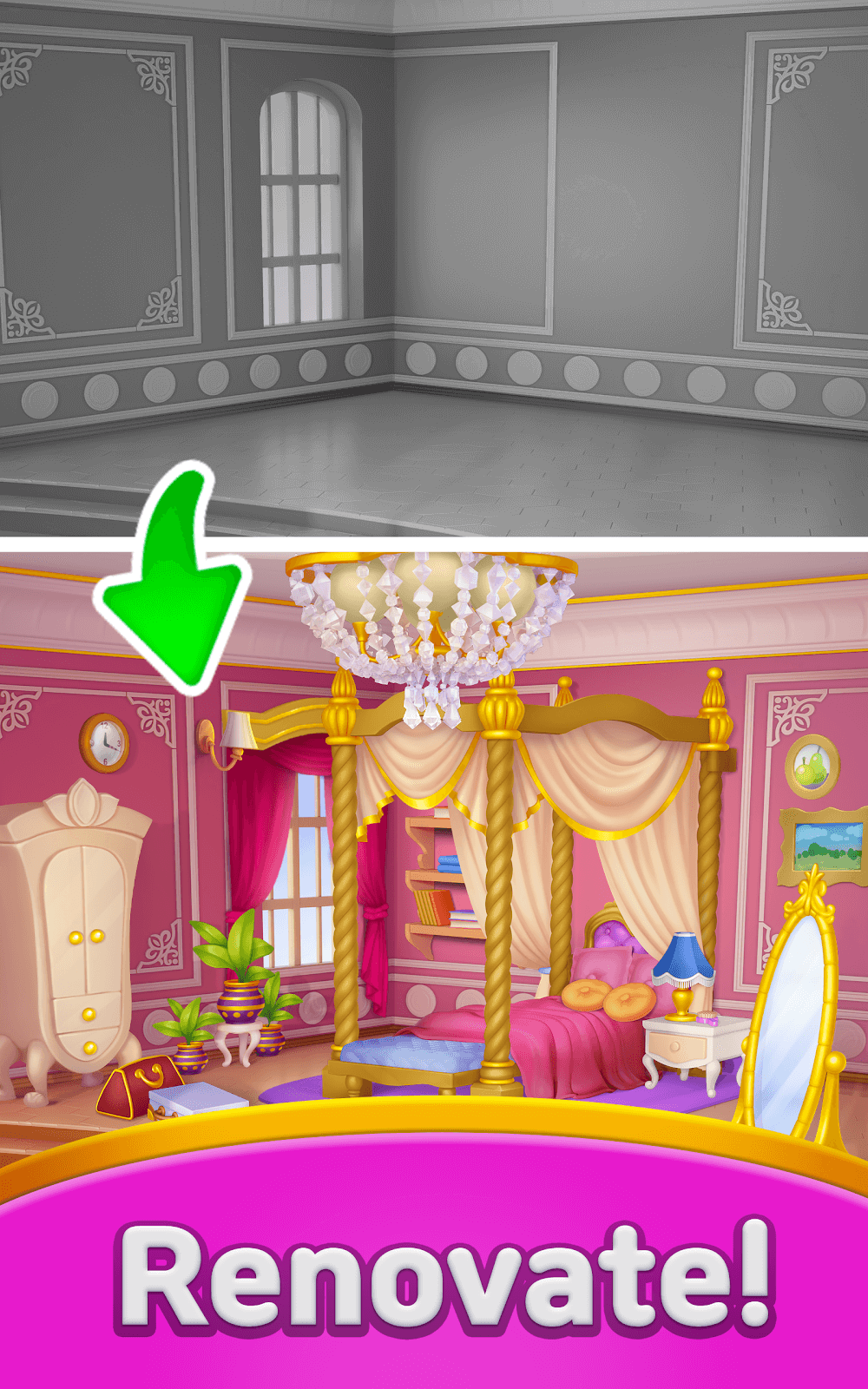 Merge Hotel : Makeover Design screenshot 7