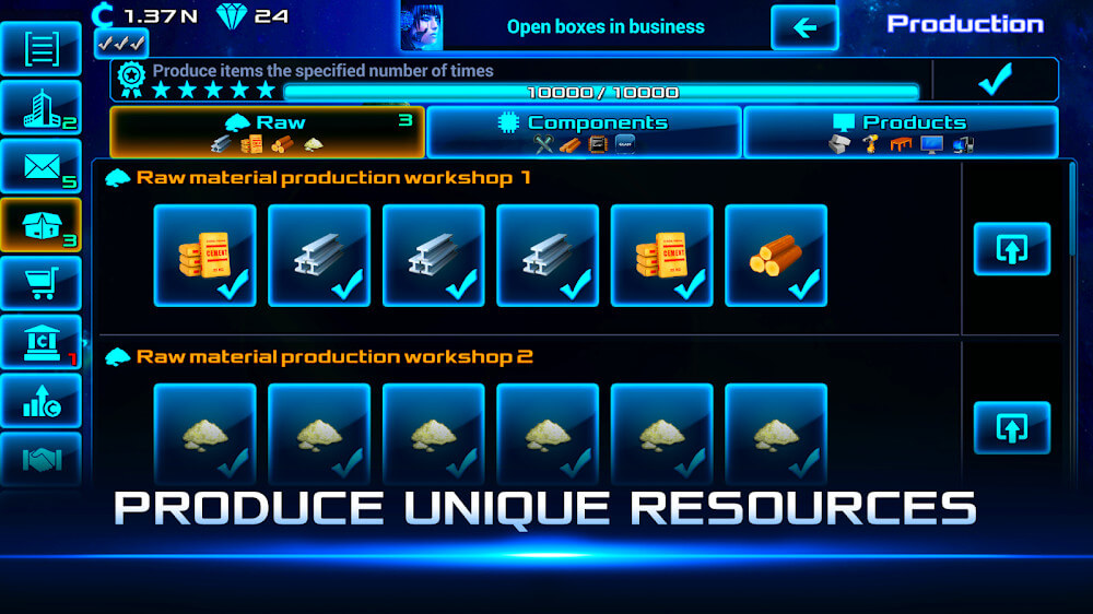 Idle Space Business Tycoon screenshot 6