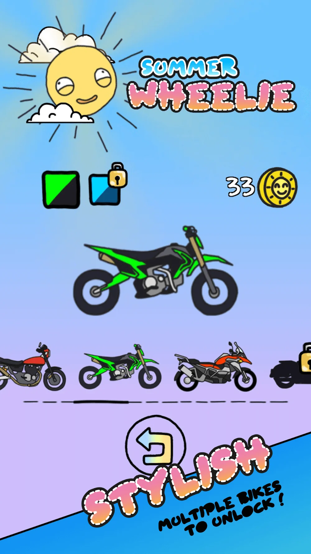 Summer Wheelie screenshot 3