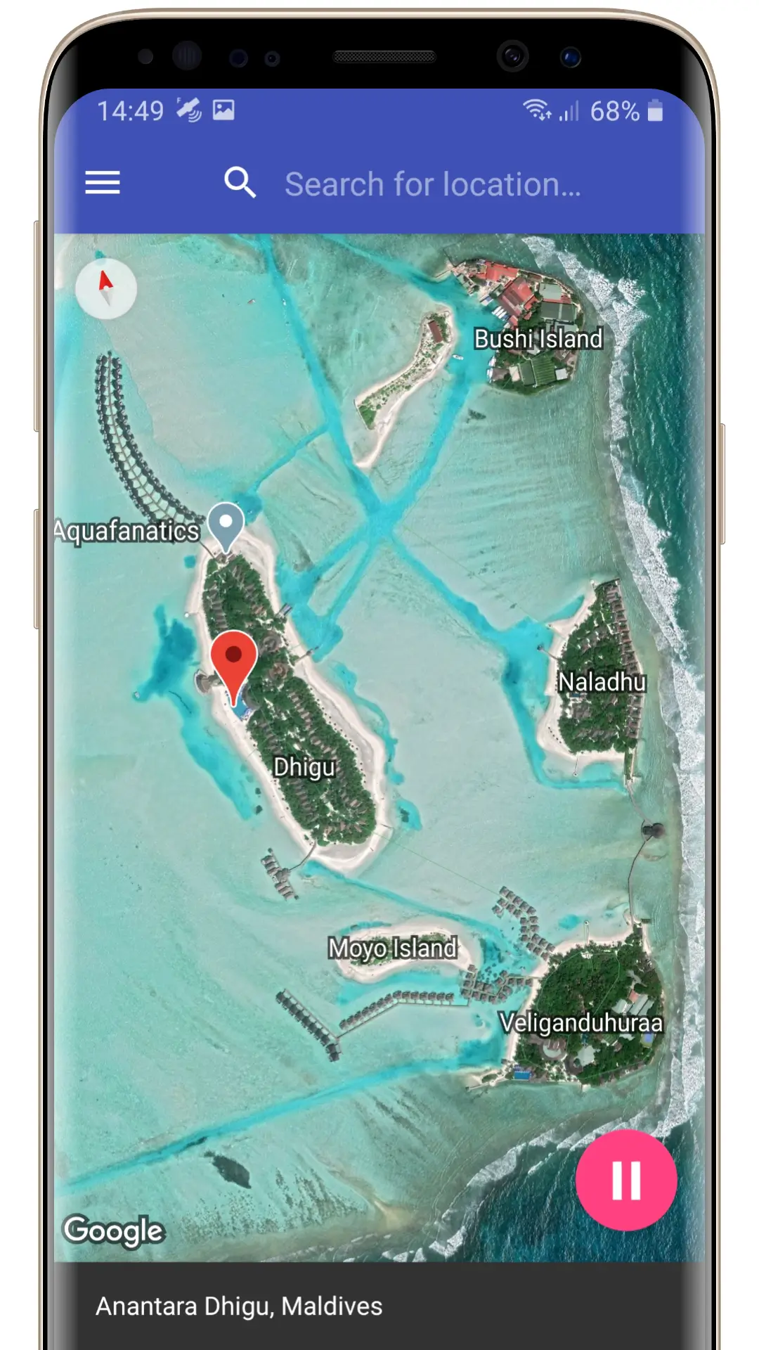 Fake GPS Location Professional screenshot 1