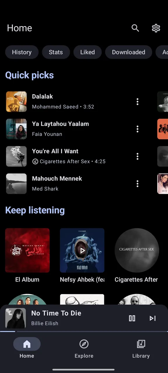 Metrolist screenshot 2