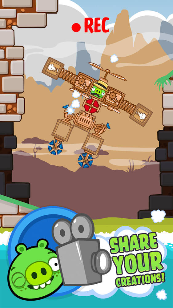 Bad Piggies HD screenshot 6