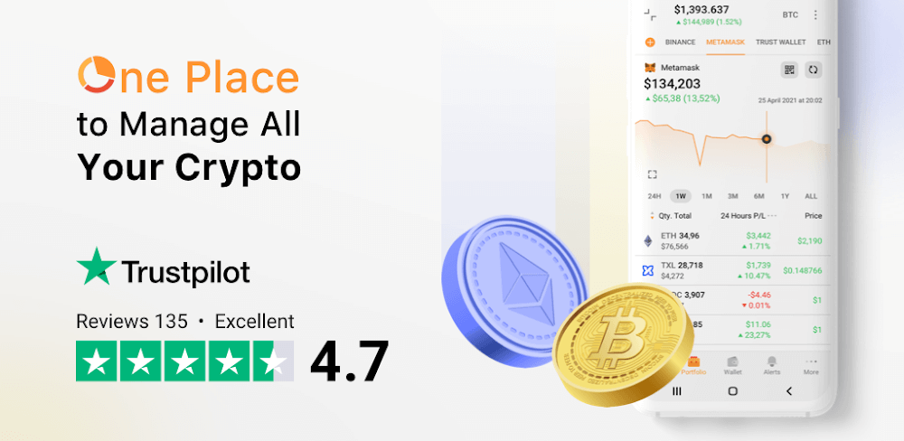 Crypto Tracker - Coin Stats screenshot 1