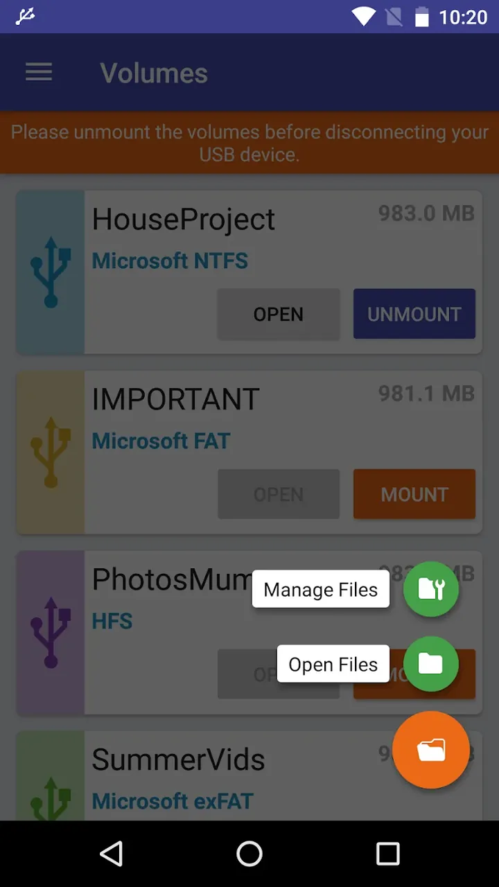 exFAT NTFS for USB by Paragon Software screenshot 4