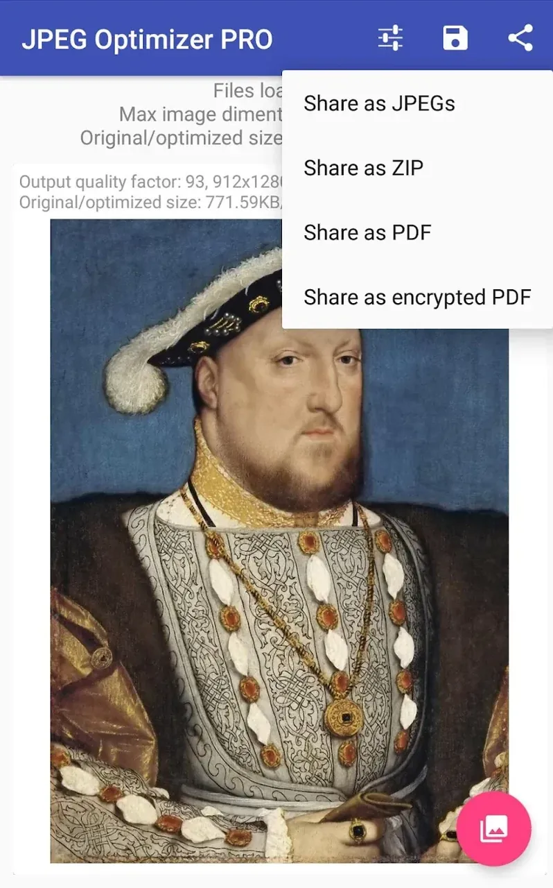 JPEG Optimizer PRO screenshot 3