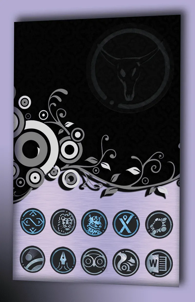 Azulox Icon Pack - Dark Mode screenshot 2