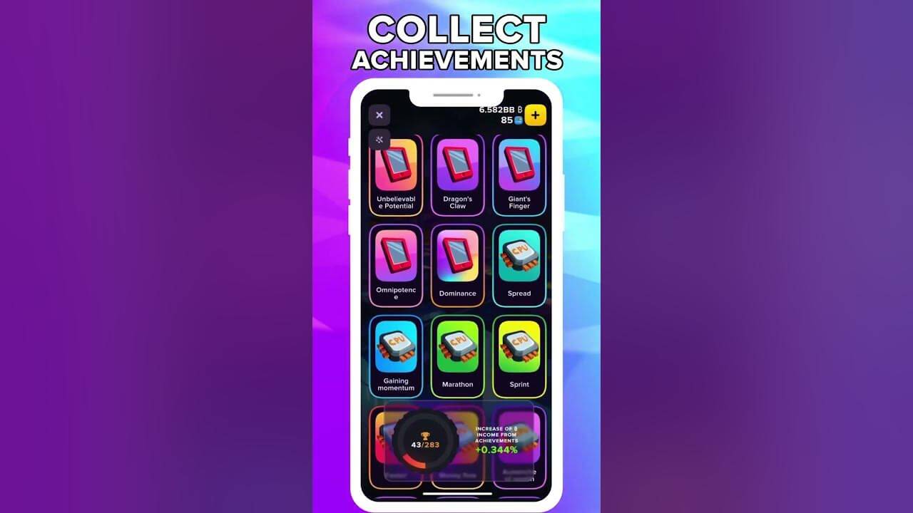 Bitcore: The Crypto Idle Game screenshot 1
