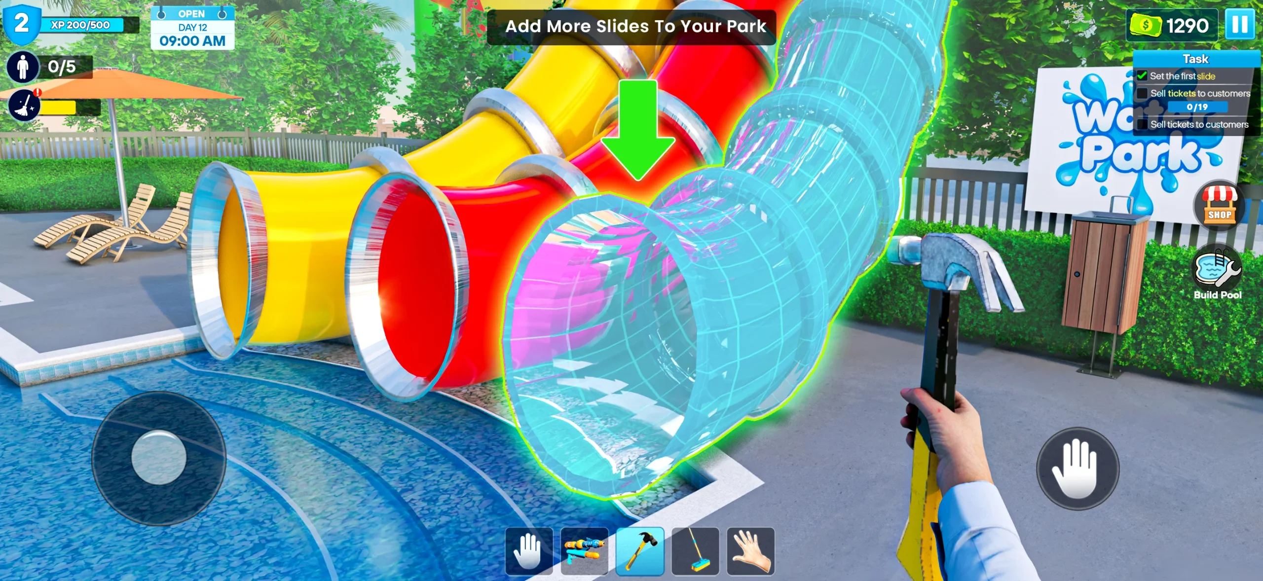 Waterpark Swimming Simulator screenshot 4