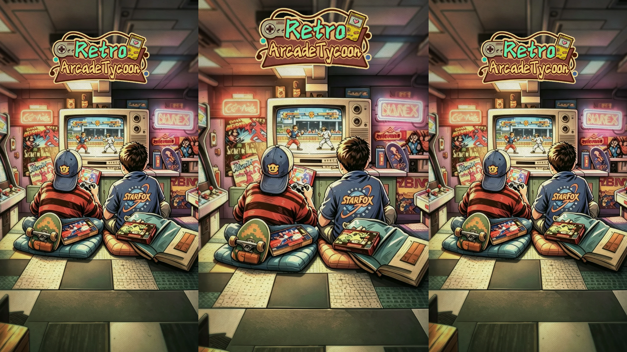 Retro Arcade Tycoon screenshot 1