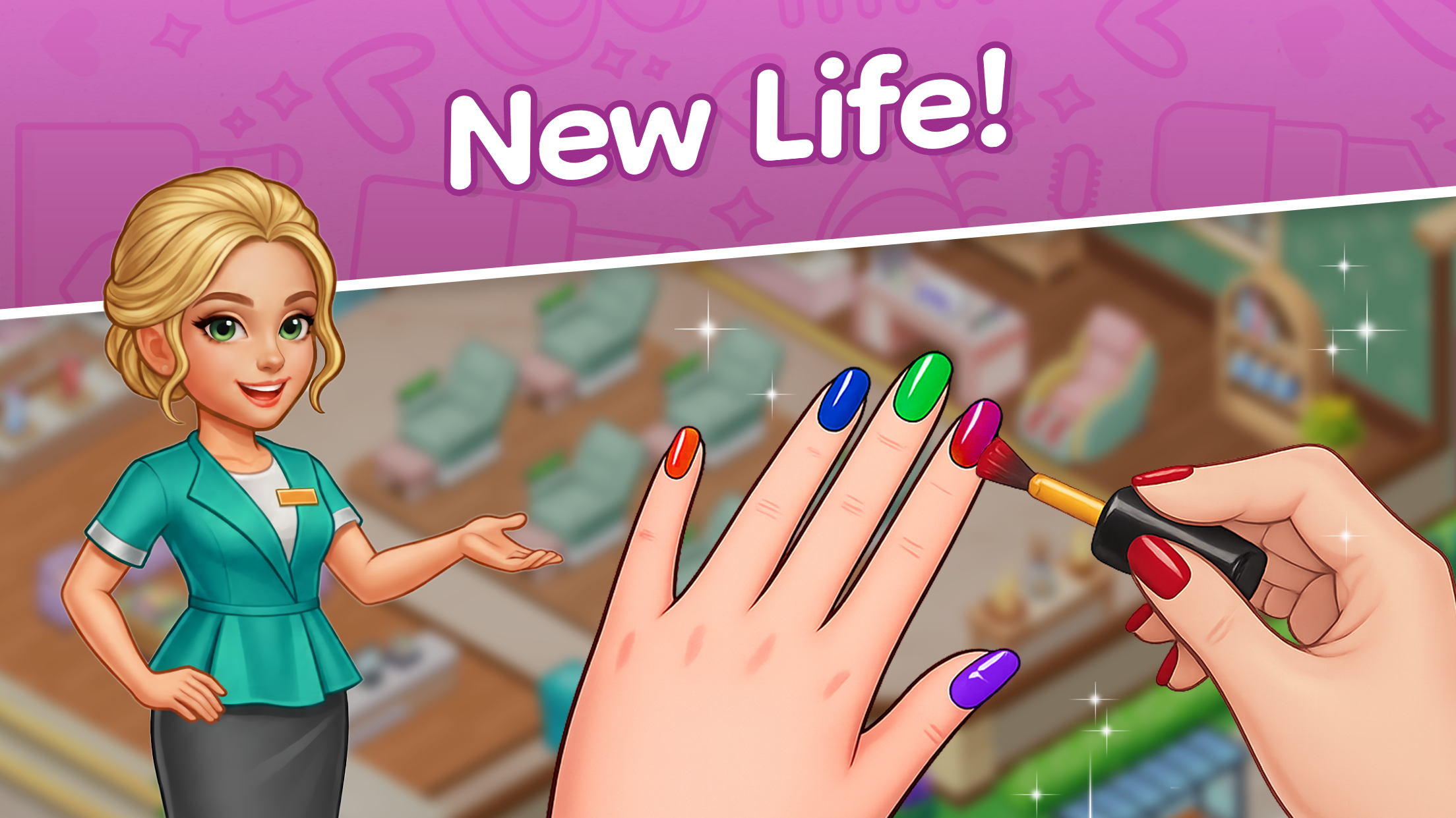 Happy Spa: Beauty Salon Games screenshot 1