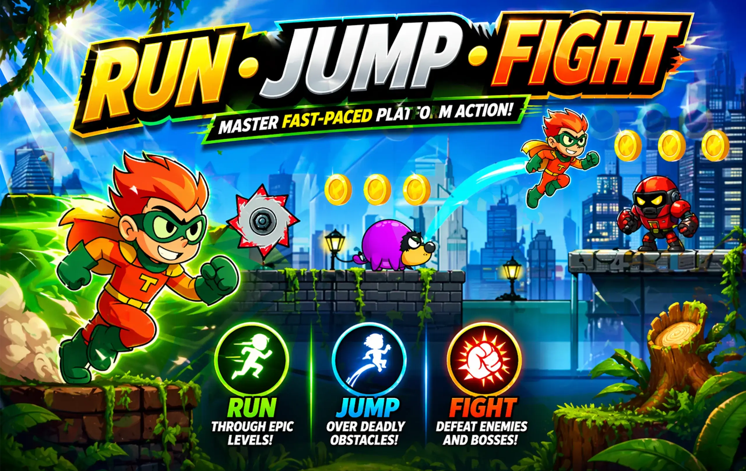 Turbo Titans Adventure screenshot 1
