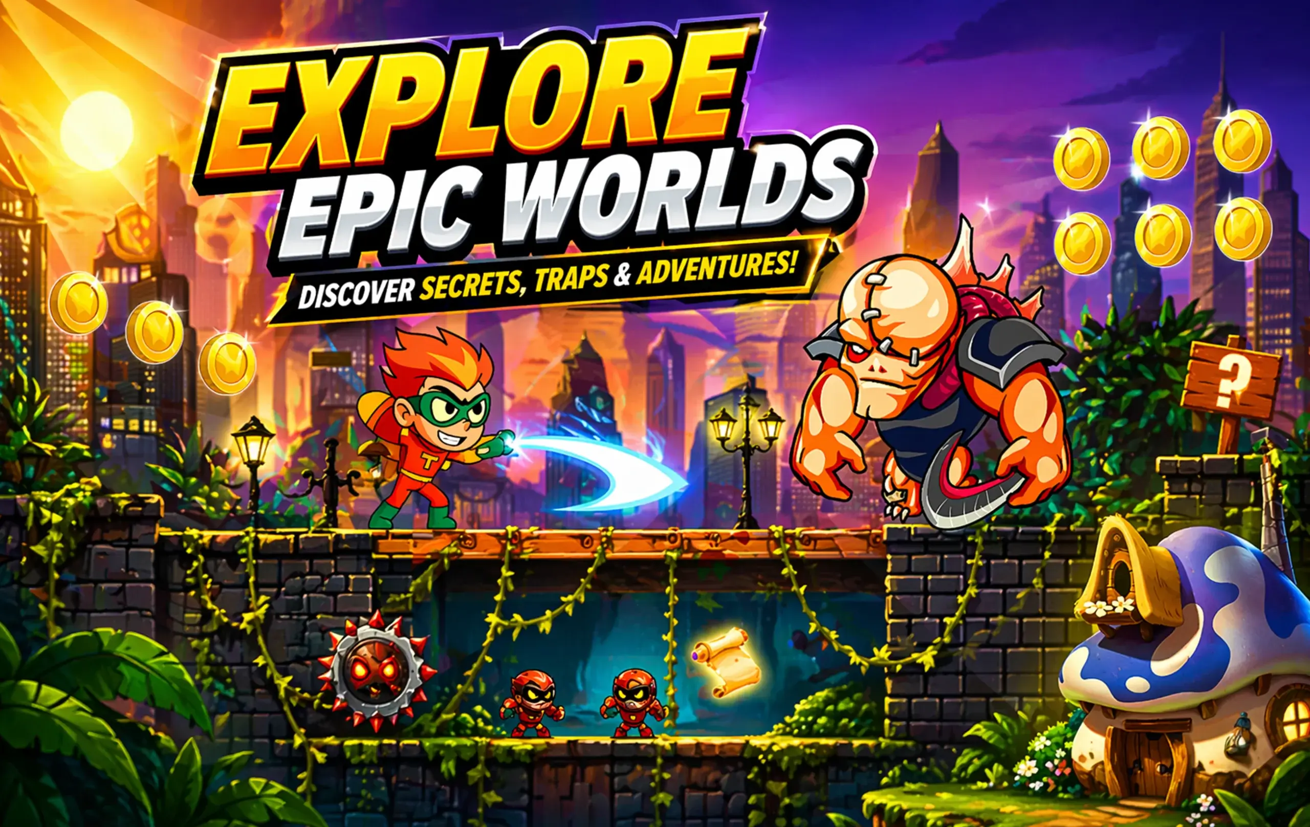 Turbo Titans Adventure screenshot 2