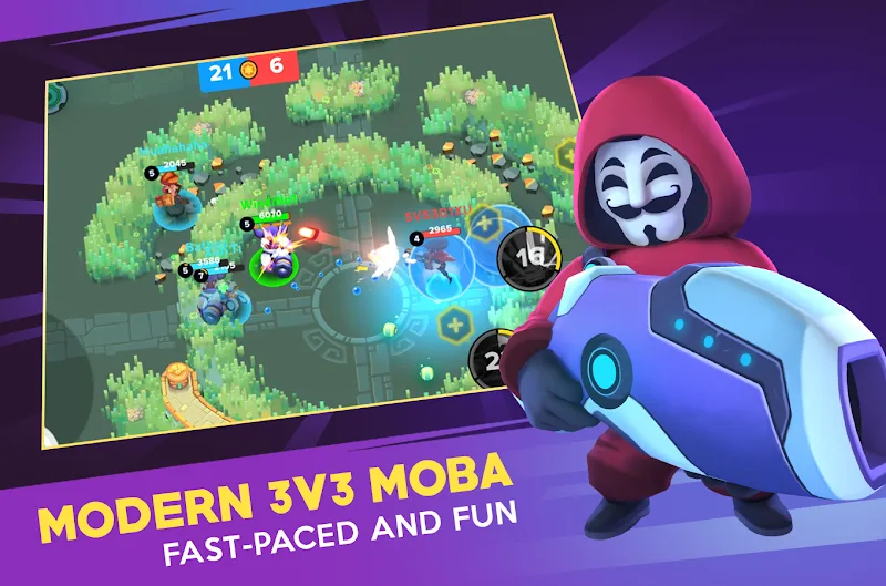 Heroes Strike Offline - MOBA screenshot 3