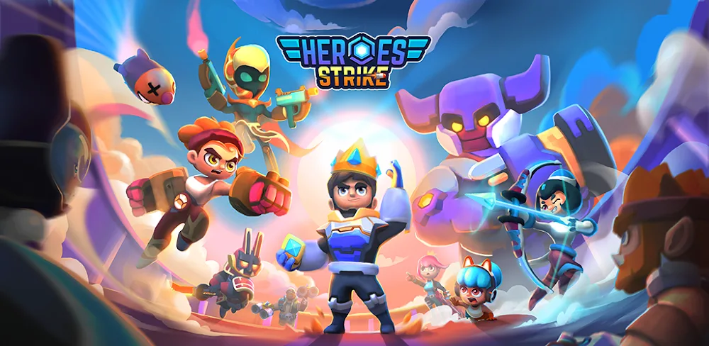 Heroes Strike Offline - MOBA screenshot 1