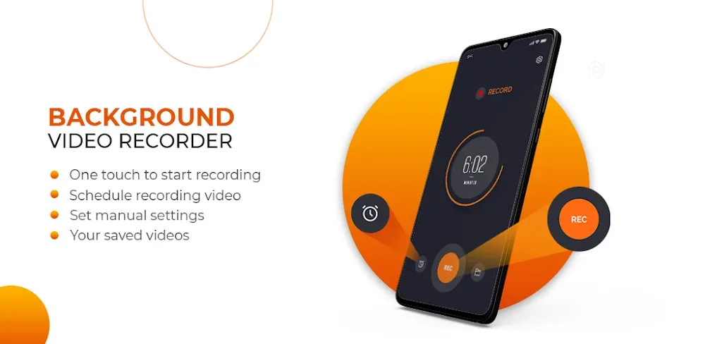Auto Background Video Recorder screenshot 1