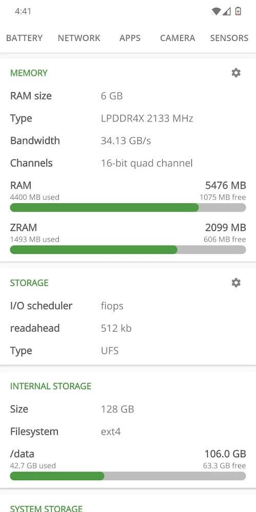 DevCheck Hardware and System Info screenshot 6