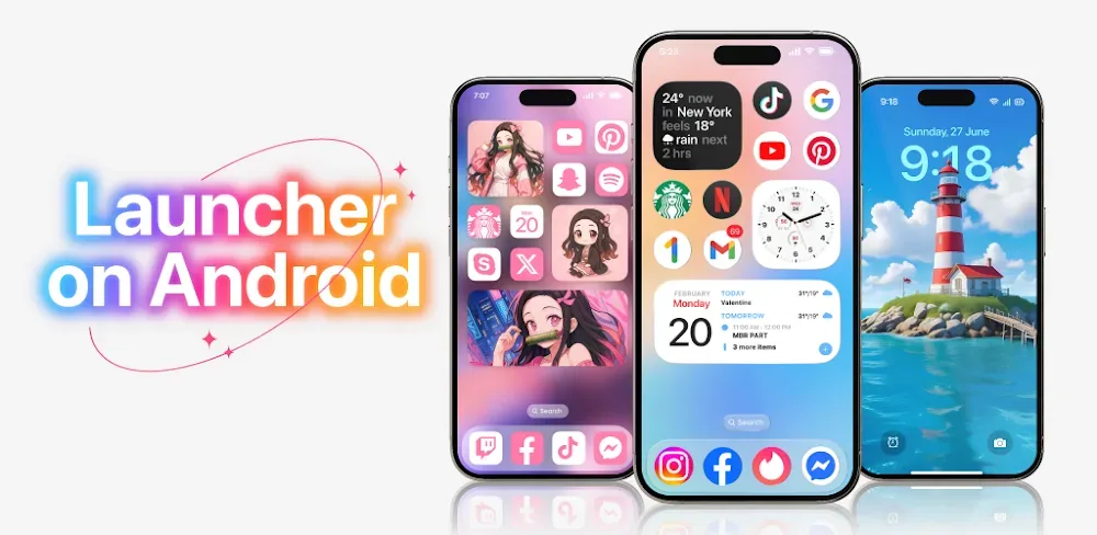 Launcher OS Pro screenshot 1