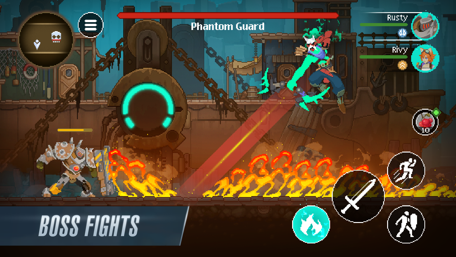 Driftfall: Pixel Action RPG Screenshot 3