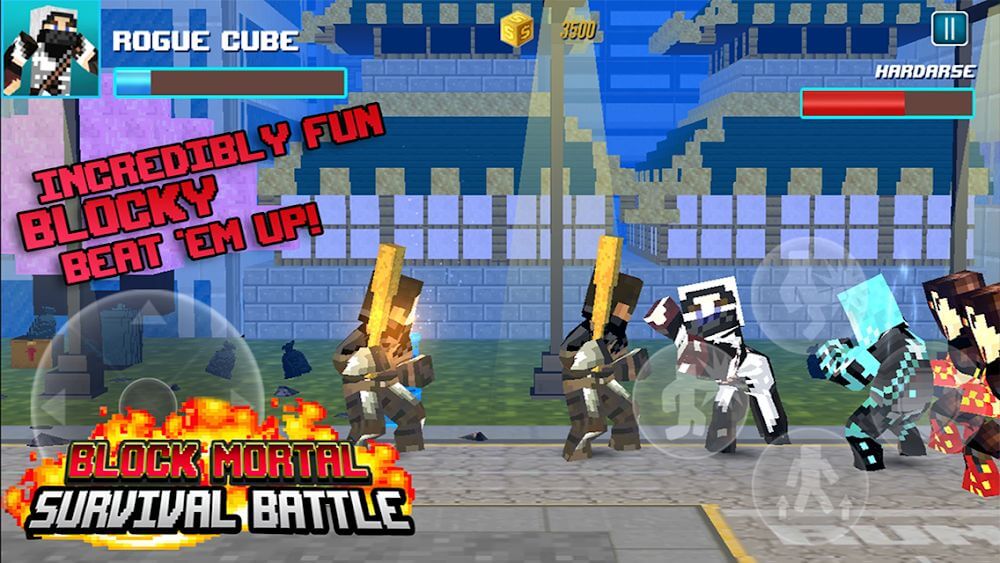 Screenshot 4 of Block Mortal Survival Battle