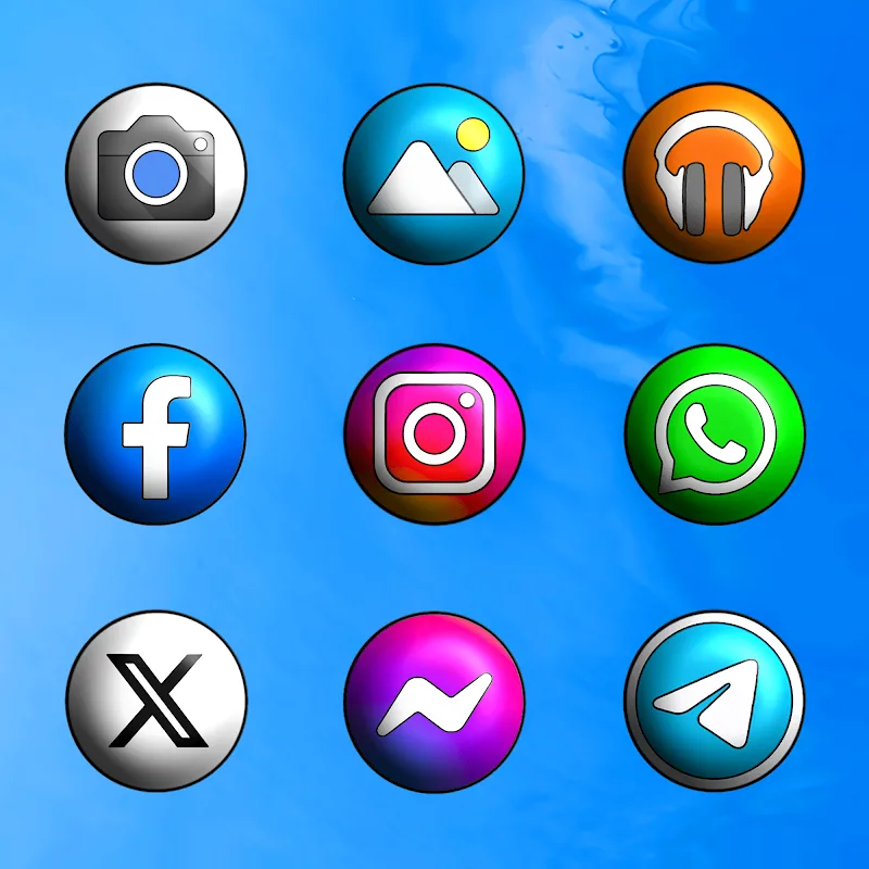 Pixly 3D - Icon Pack screenshot 4