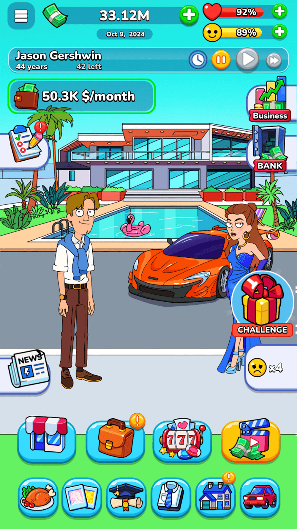 Mr.Billion: Idle Rich Tycoon screenshot 7