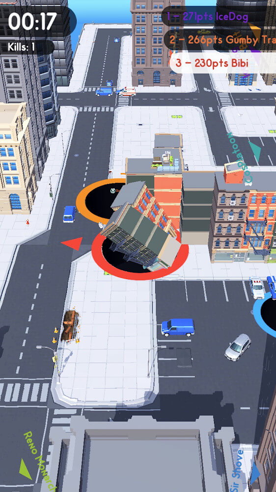 Hole.io gameplay screenshot 5