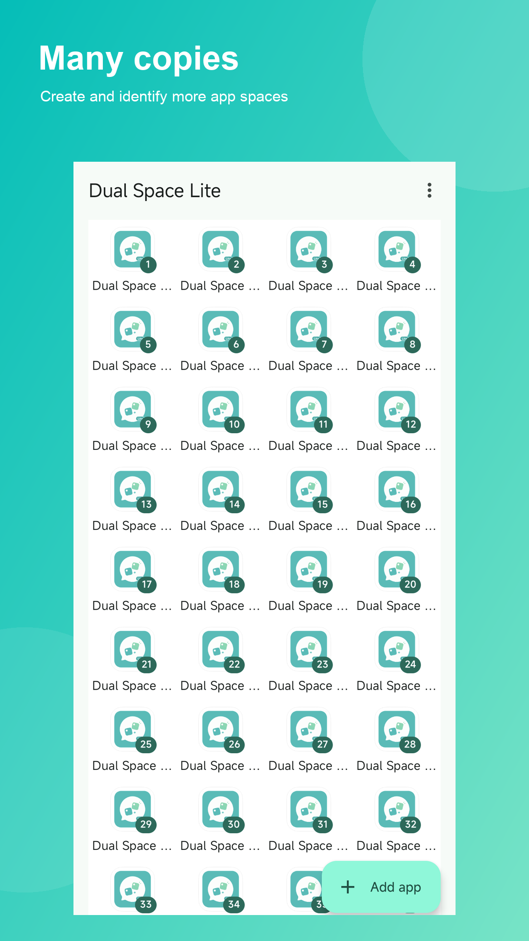 Dual Space Lite: Multi Clone screenshot 4