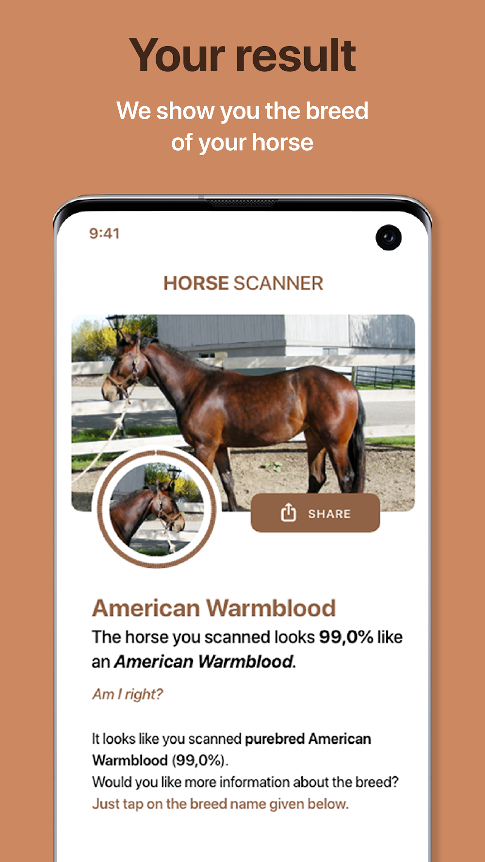Horse Scanner screenshot 4