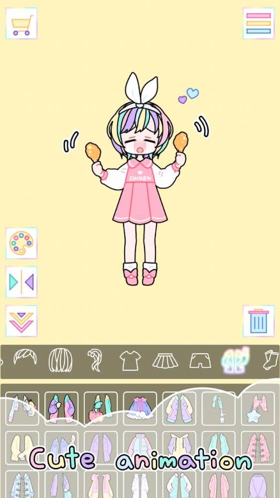Pastel Girl: Dress Up Game screenshot 5