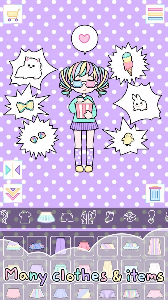Pastel Girl: Dress Up Game screenshot 6