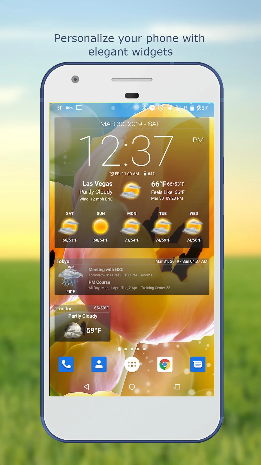 Weather & Clock Widget Plus screenshot 5