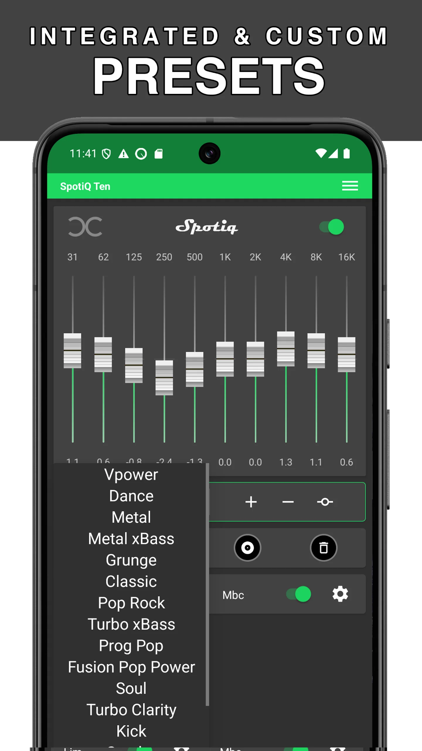 Bass Booster Equalizer SpotiQ screenshot 2