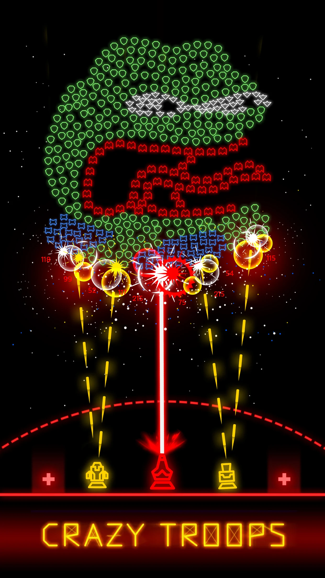 Galaxy War: Falltopia Shooter gameplay screenshot 5