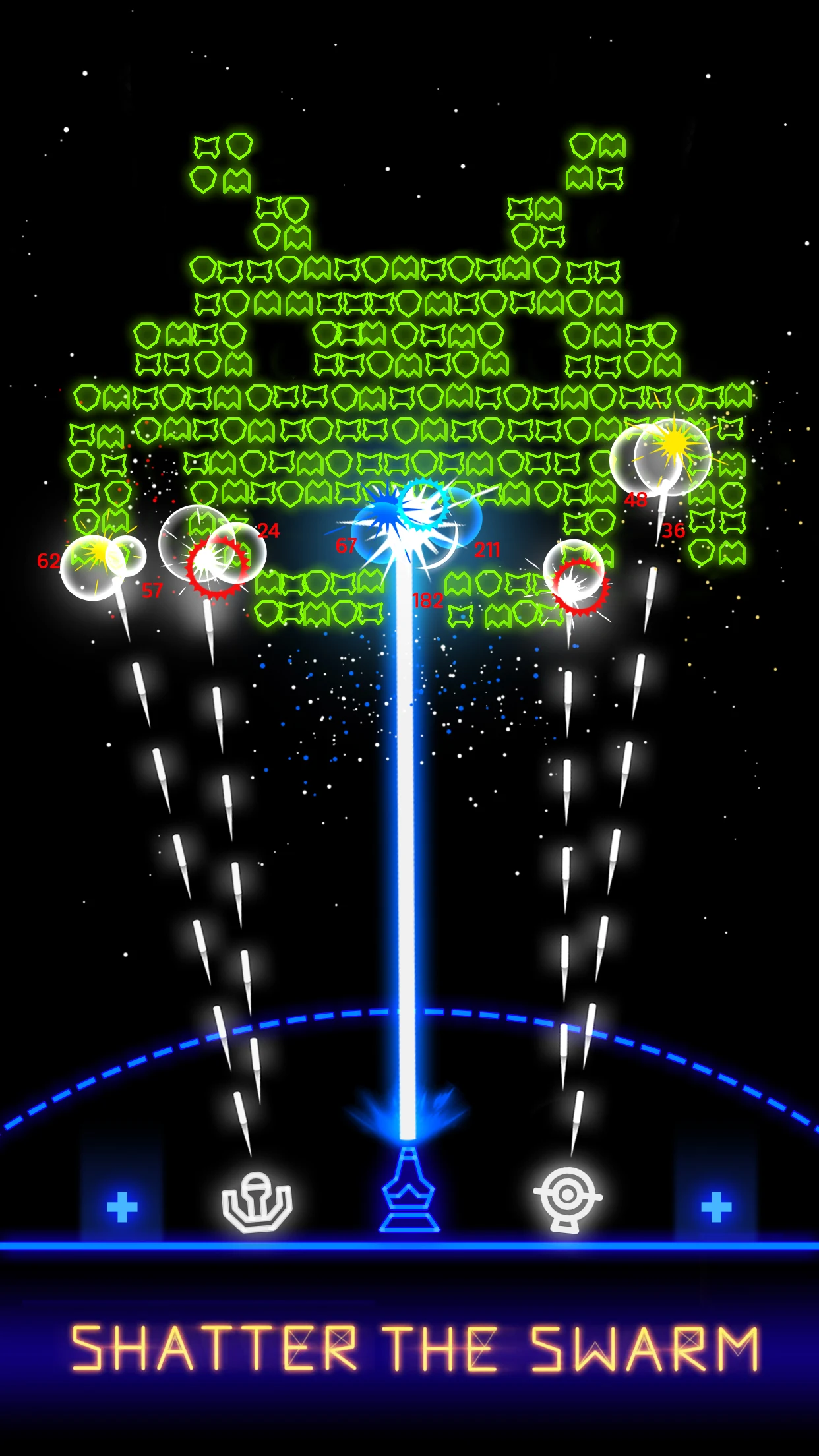 Galaxy War: Falltopia Shooter gameplay screenshot 3