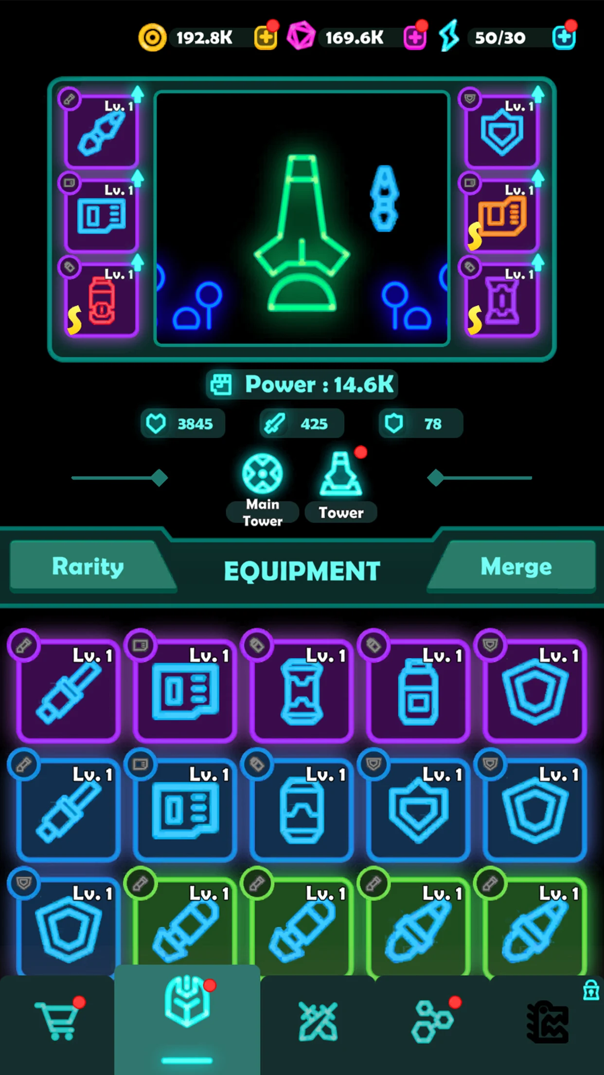 Galaxy War: Falltopia Shooter gameplay screenshot 4