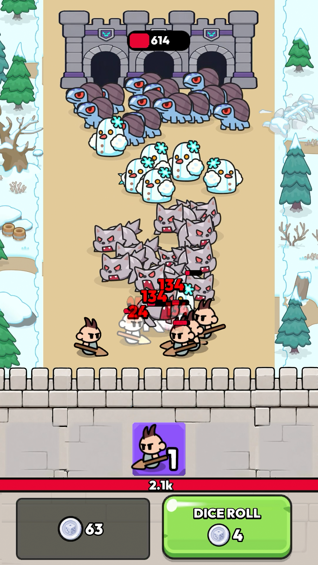 Castle Dice Heroes: Roguelike screenshot 3