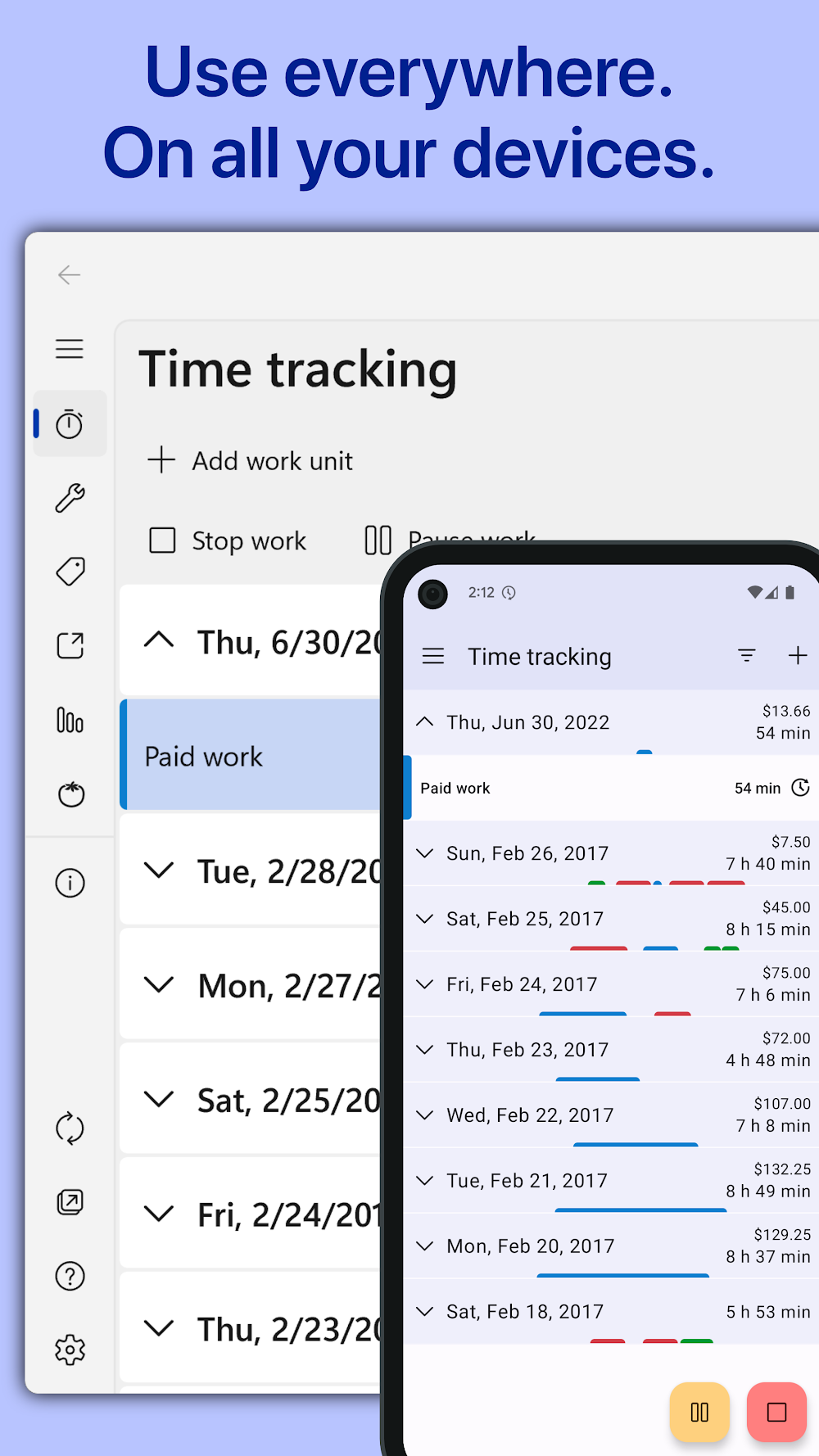 WorkingHours screenshot 4
