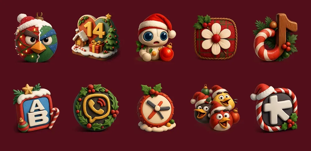 Christmas Fun Icon Pack screenshot 1