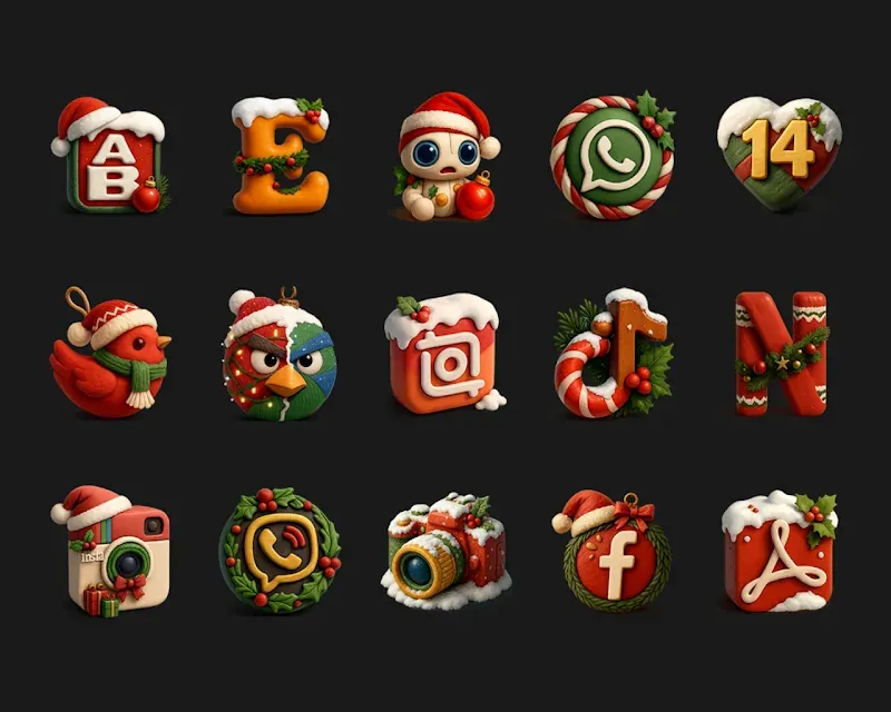 Christmas Fun Icon Pack screenshot 5
