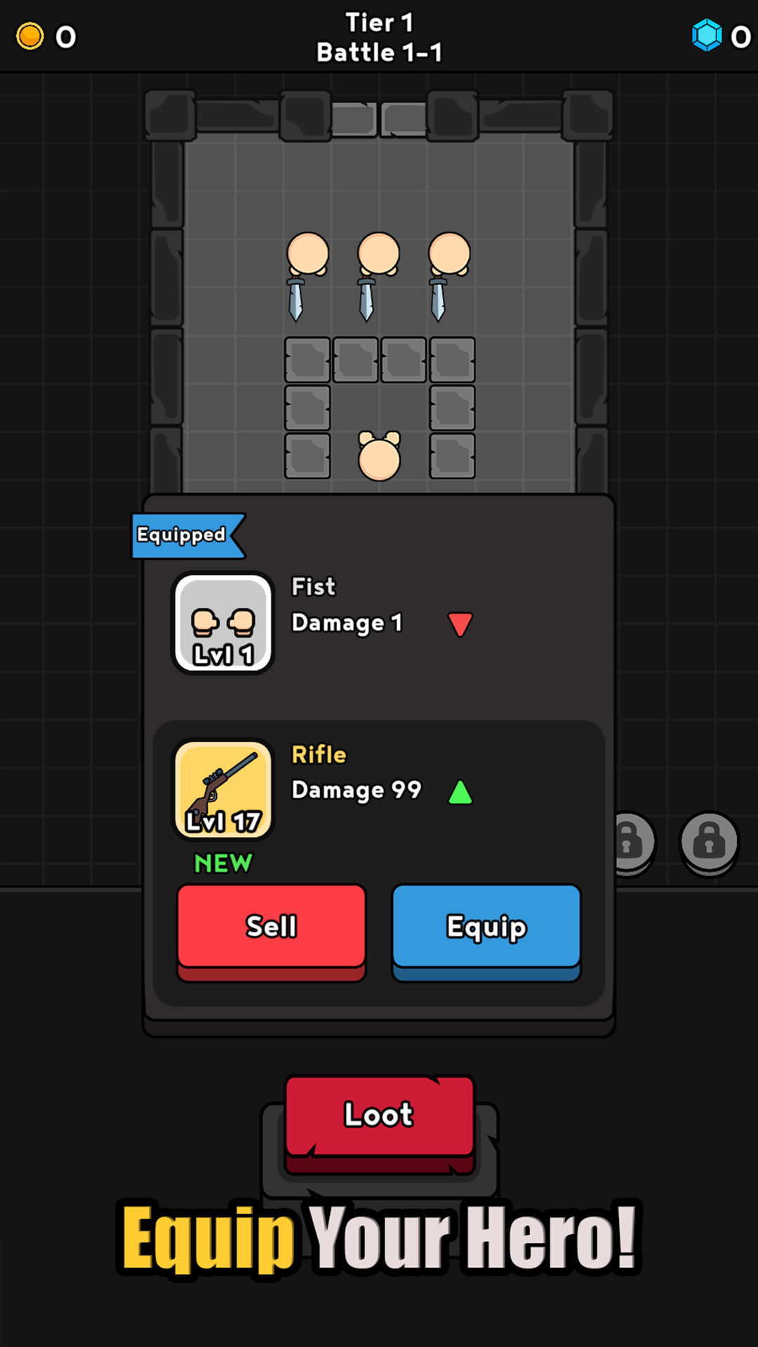 Dungeon Rush screenshot 1
