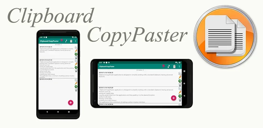 Clipboard CopyPaster Pro screenshot 1