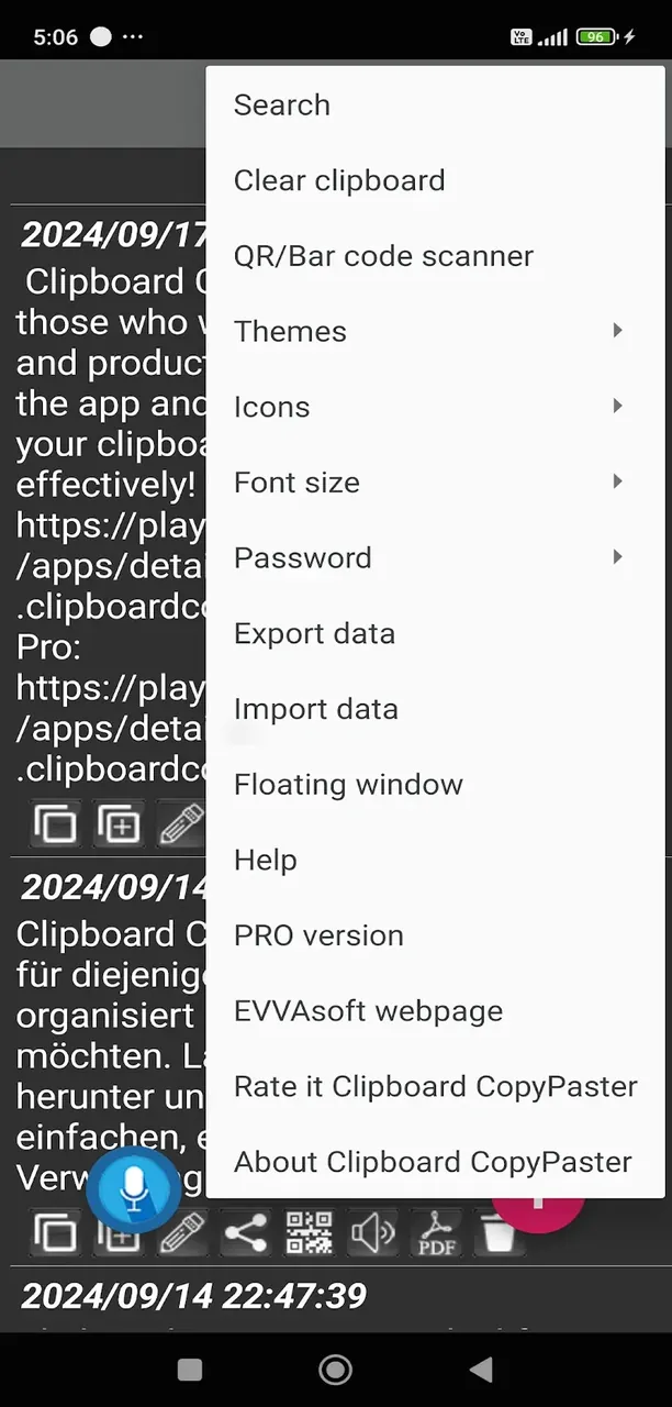 Clipboard CopyPaster Pro screenshot 6