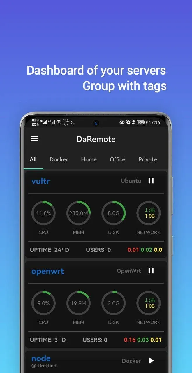 DaRemote screenshot 2