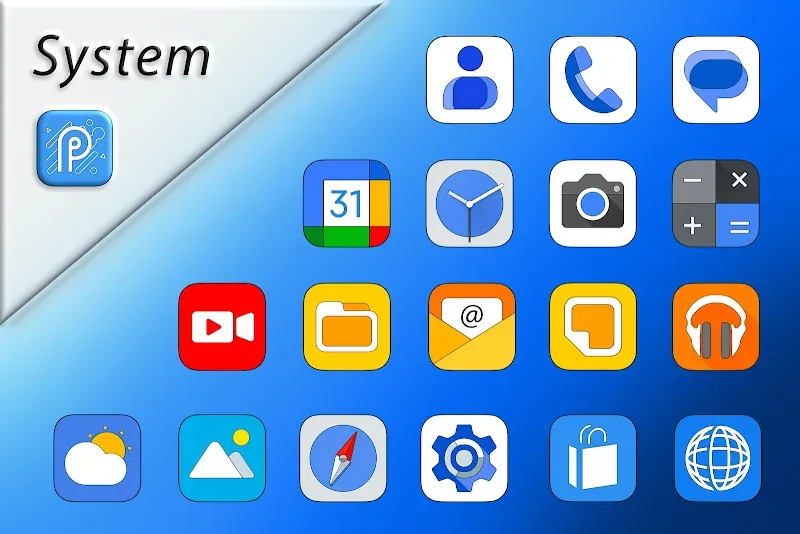Pixly Square - Icon Pack screenshot 2